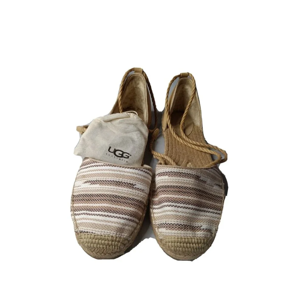 UGG Libbi Serape Espadrilles Sandals Women's Size 10 Multicolor Shoes